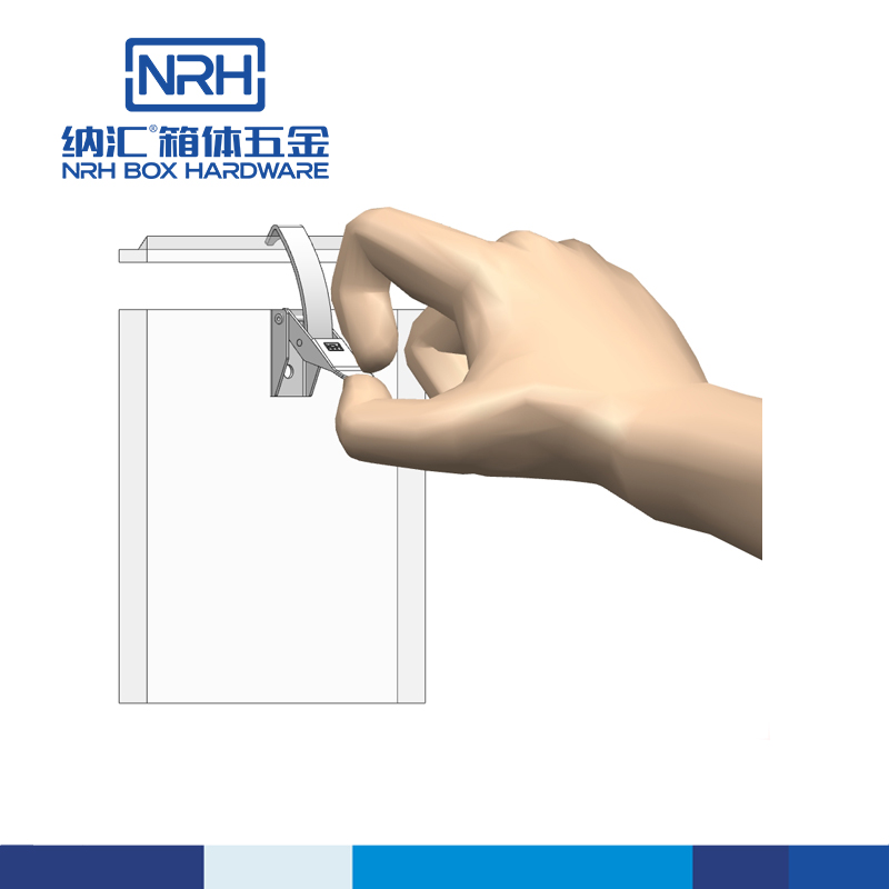 长钩型搭扣锁扣5251-48-FE-CR